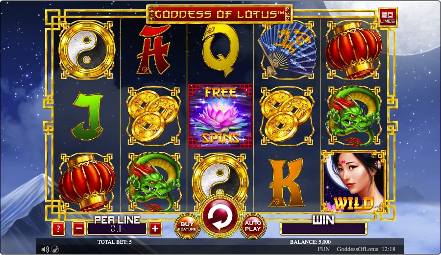 Goddess Of Lotus Reels